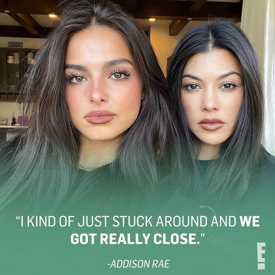E! Onlineさんのインスタグラム写真 - (E! OnlineInstagram)「Addison Rae just revealed how she and Kourtney Kardashian became friends—and it (of course) had everything to do with David Dobrik. Link in bio for the full story. (📷: Instagram)」7月24日 6時01分 - enews