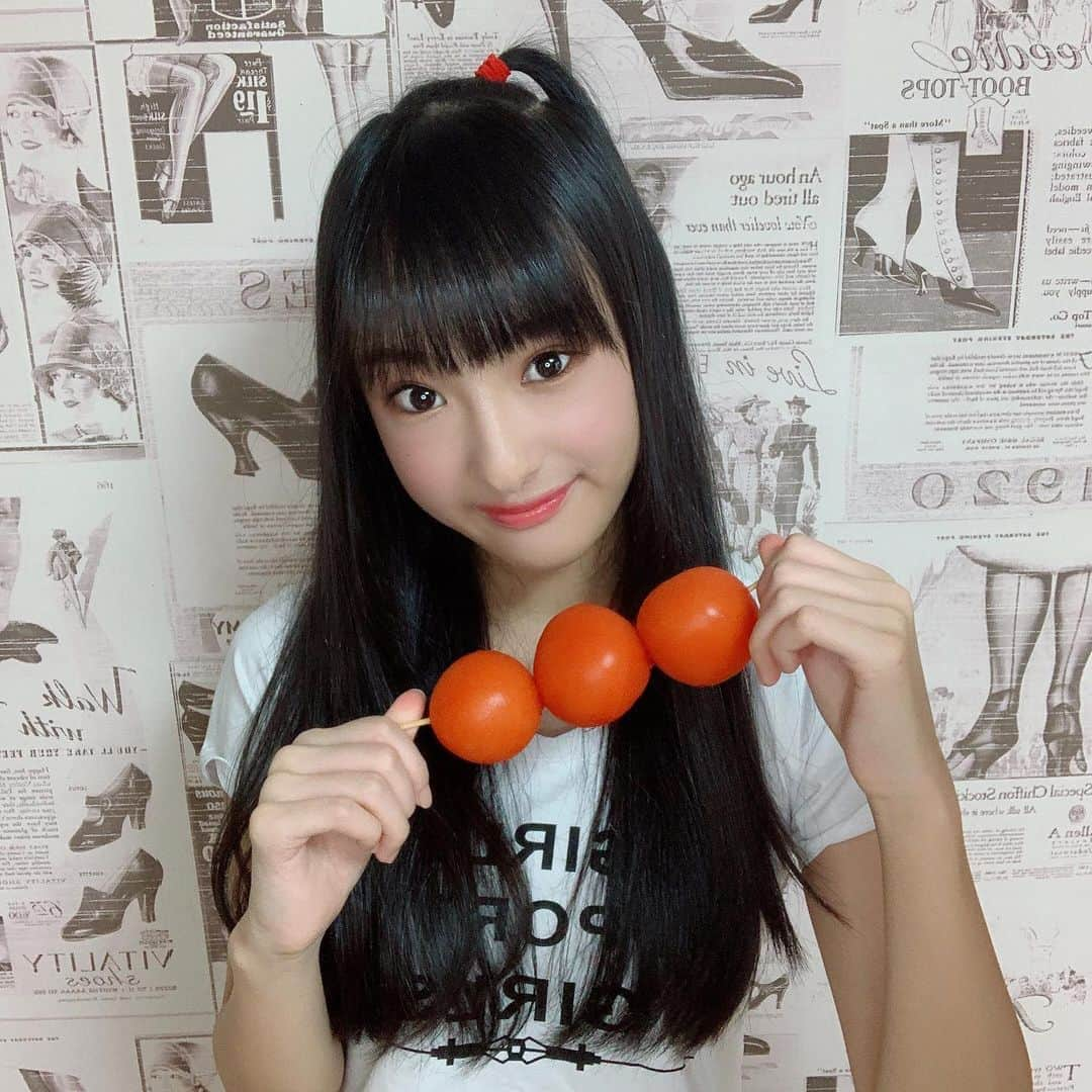 岡本怜奈さんのインスタグラム写真 - (岡本怜奈Instagram)「♡﻿ れなパンマンО'̑〇̮'̑О❤️﻿ ﻿ トマト食べれるようになりたいな〜🥺🍅﻿ ♡﻿ ♡﻿ #岡本怜奈 #れなたん #nmb48﻿ #アンパンマン #トマト﻿ #happy #Instagood﻿」7月23日 21時47分 - renatan1222