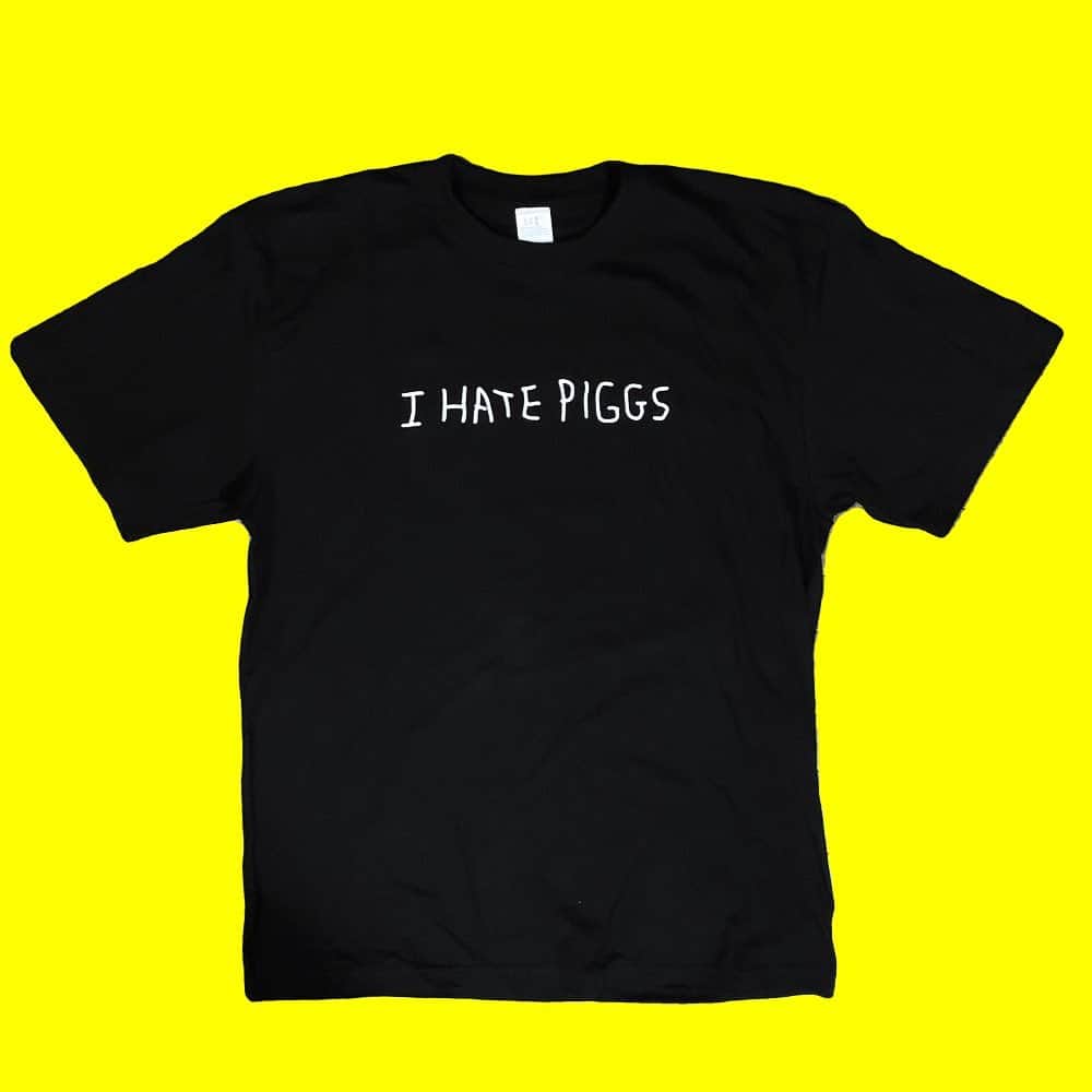 METTYのインスタグラム：「SOLD OUT #IHATEPIGGS Tee designed by me」