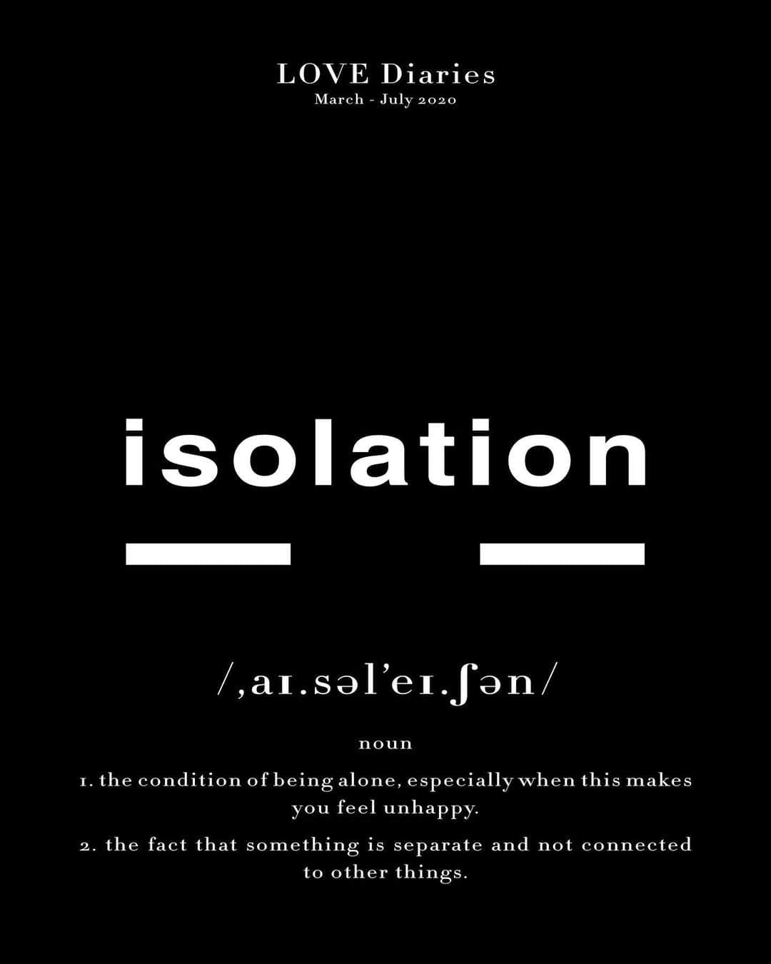 LOVE MAGAZINEさんのインスタグラム写真 - (LOVE MAGAZINEInstagram)「This is not a fashion magazine.  It is a book of photography and words. Two volumes filled with four months of chaos, emotional extremes and fleeting moments of hope. 600 pages of soul searching and heartbreak. This issue is a record of the world we lived from March to July.  It is above all the beginning of a new beginning. So we analysed our past and present in order to fathom our future. We had difficult and open conversations with ourselves and the people who challenged us. It could no longer be a matter of editing or controlling. Contributors had free rein. And when new talent demanded to take their place beside established names, we made space. When we couldn’t get into studios we asked photographers to delve into their archives. When we couldn’t call in clothes from fashion brands, we turned the spotlight on graduating designers and repurposed the LOVE studio into a fashion cupboard for their collections when they had to leave London.   There were too many important things to say, which is why we’ve had to print two volumes. And we made it hardback as a permanent record of these seismic times.   This is not a fashion magazine. This is a work in progress.  #LOVEDiaries will hit newsstands on 3rd August 🗞  @alasdairmclellan @ambercashmere @angelopennetta @audreyhuaudrey @bior_elliott @campbelladdy @daveyadesida #DavideSorrenti @davidsimsofficial @dhughesstudio @dougiesdiary @drewjarrett1 @drewvickers @felix_cooper @franburns @garethwmcconnell @ian__mcrae @ibkamara @indigolewin @_jahmad @jamie.hawkesworth @jeanieus @jessejohnjenkins @joel_meyerowitz @jordan_hemingway @jyrrel @kegrand @laura_newrzella @lesliezhang1992 @lizcollinsphotographer @louise.lawson @lynettegarland @mario_sorrenti @meganwinstonephoto @misscatherinerussell @nangoldinstudio @nellkalonji @nickwaplington #NigelShafran @nikolaivonbismarck @official_kaicapture @oliver_volquardsen @rasharn_agyemang @shayna_arnold @shotbylacruz #StephenShore @stevenkleinstudio @timblanks #TimWalker @tomfletcher @sharnaosborne @tylersphotos @willyvanderperre @xdonavon」7月23日 22時00分 - thelovemagazine