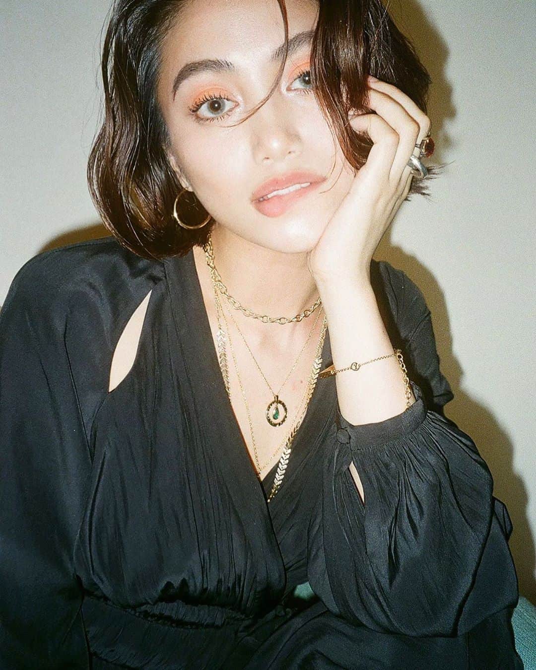 安部ニコルのインスタグラム：「🧡🧡🧡」