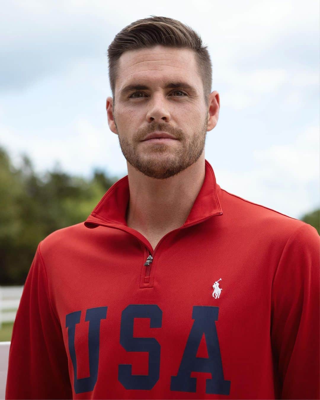 デービッド・ボウディアのインスタグラム：「I’m honored to be an ambassador for @PoloRalphLauren in support of The Team USA Fund. RalphLauren is committing 25% of the purchase price of each unit sold from the One-Year-Out Collection to the @TeamUSA Fund that provides support for athletes and high-performance programming.  See the link in my bio to discover the collection and learn more about the Team USA Fund. #PoloRalphLauren #TokyoOlympics   . . . #TeamUSA #Tokyo2021 #OneYearOut」
