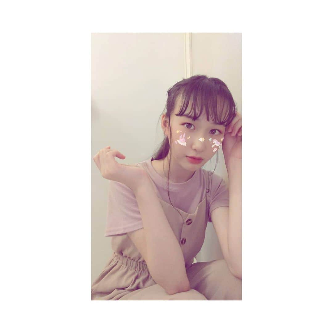 山下森羅さんのインスタグラム写真 - (山下森羅Instagram)「: ユニコーンスタンプで🦄 おやすみなさい☺🌙💤      #中学生 #中学2年生 #学生 #jc #jc2 #グレイル #grl #プチプラコーデ #ファッション #fashion #コーディネート #シンプルコーデ #ピンクベージュ #マチトム #スターダスト #snow #ティックトック #ユニコーン」7月23日 23時30分 - shiira_yamashita0922