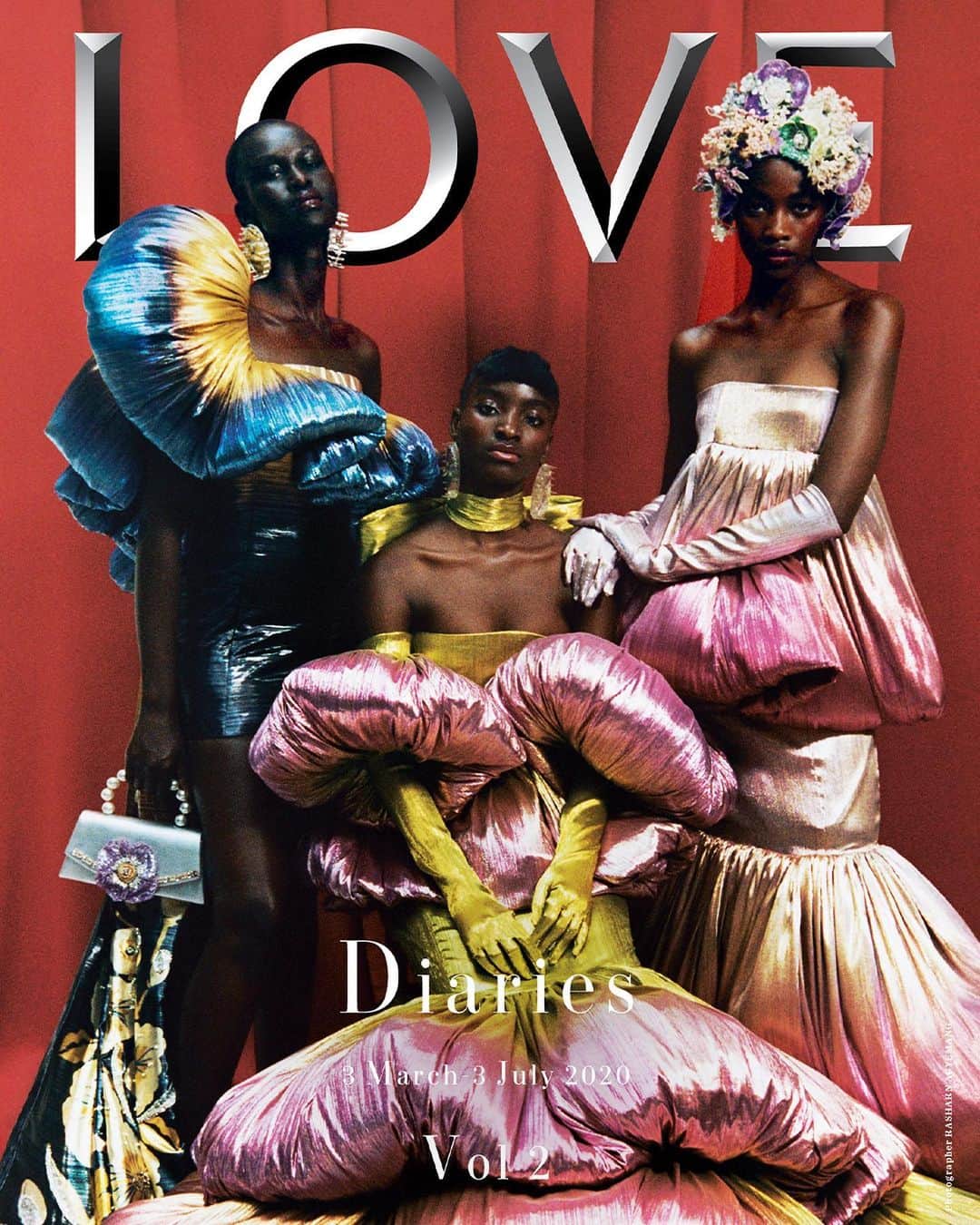 LOVE MAGAZINEのインスタグラム：「“It’s taken me nearly ten years to get to this point, explains photographer and stylist @rasharn_agyemang, “after sleepless nights, thousands of emails and an empty bank account - but in the end I always believed in my talent, even when I felt many people didn’t.”   #LOVEDiaries will hit newsstands on 3rd August 🗞  Photographer and Fashion editor @rasharn_agyemang  Hair @am_stagrams  Make-up @florriewhitemakeup  Manicurist @jennynails  Set design @andreacellerino  Casting @aamo_casting」