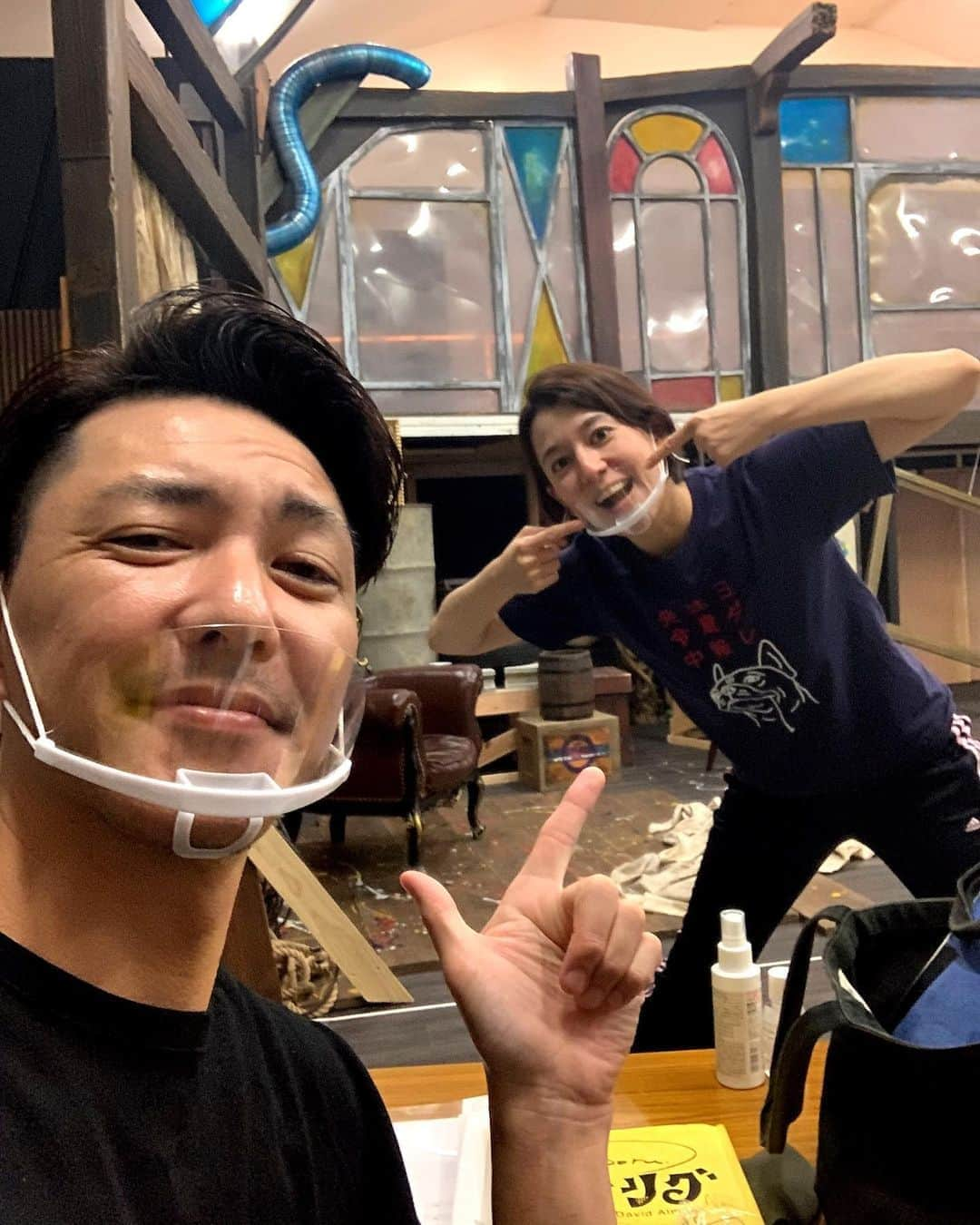 金子昇さんのインスタグラム写真 - (金子昇Instagram)「瀬戸カトリーヌさん^_^通称カト吉さん‼️ホント元気で毎日エネルギーもらいまくり^_^感謝❣️  #スケリグ #舞台 #瀬戸カトリーヌ　さん #金子昇 #カネコトバ #とりあえずすぐやる！ #あれこれ考えすぎて動かないのはダメ。」7月23日 23時48分 - noboru_kaneko_official