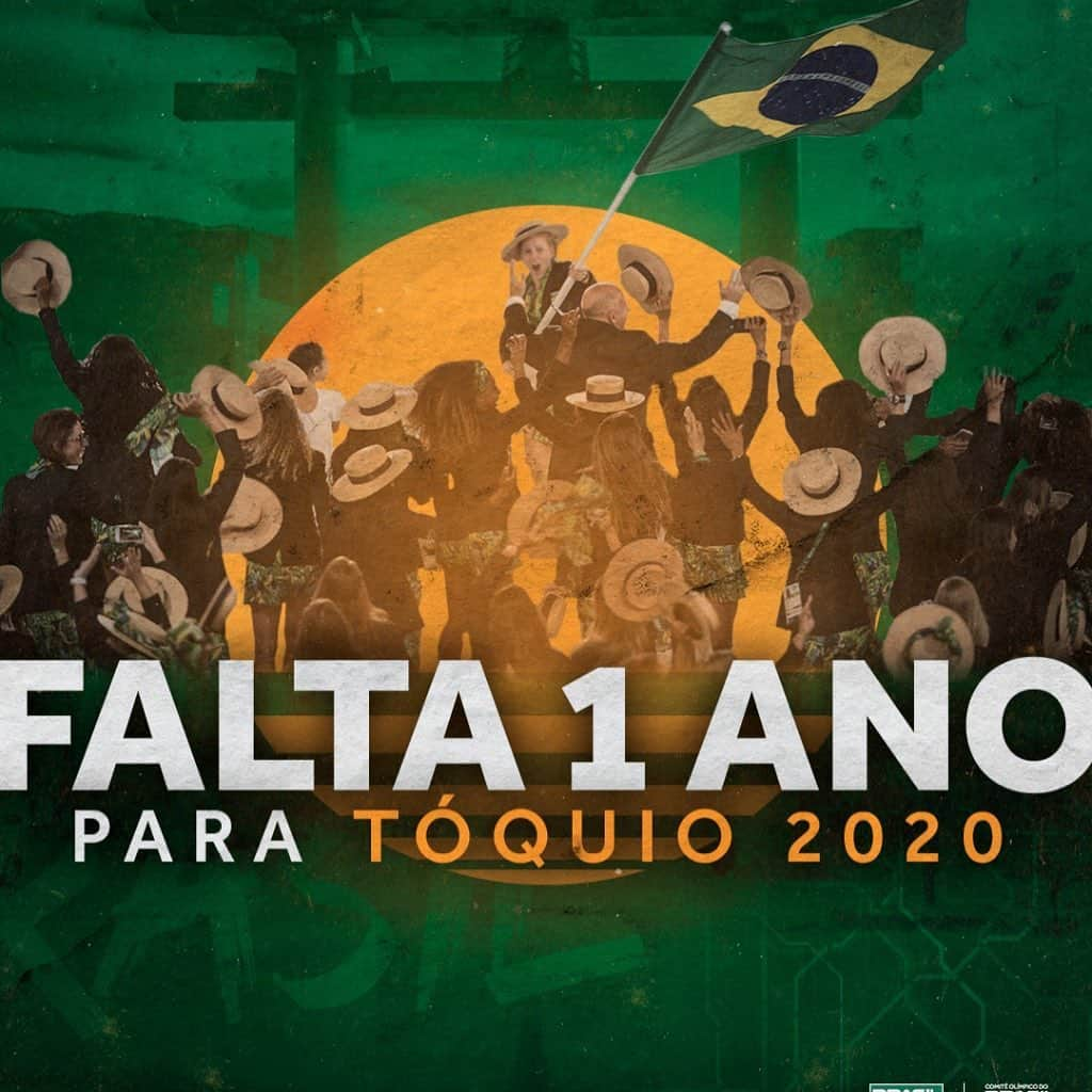 マルセロ・メロさんのインスタグラム写真 - (マルセロ・メロInstagram)「Falta 1 ano para Tóquio ! Vamos torcer para que tudo comece a melhorar para voltarmos a ter uma vida normal, com muita saúde, paz e claro muito esporte :)) !! Japão é um lugar especial, quem tiver a oportunidade de ir conhecer, eu recomendo.  #1anoparatoquio #somostimebrasil #strongertogether #1yeartogo #tokyo2020」7月24日 0時05分 - marcelomelo83