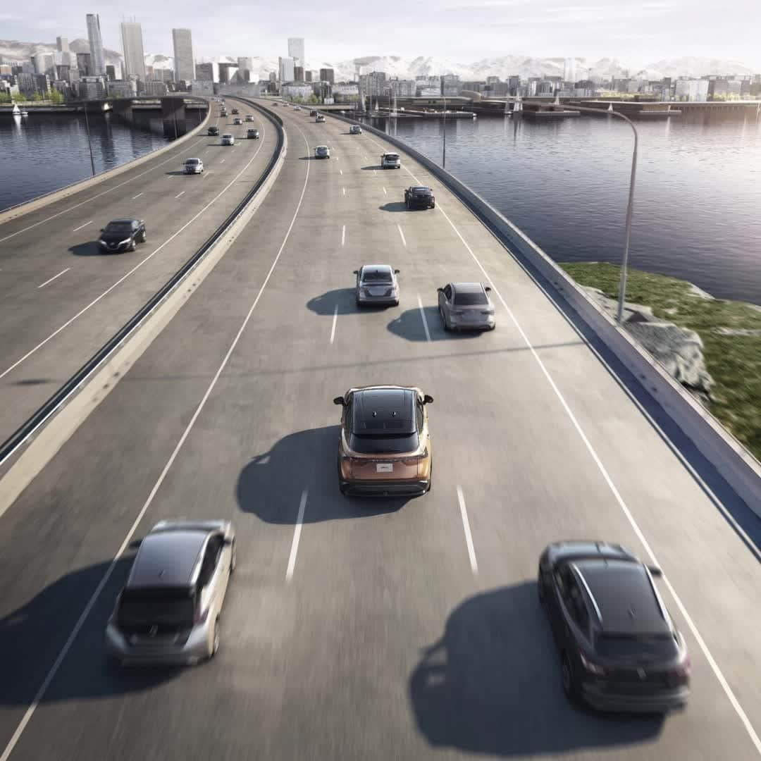 Nissan USA Official Instagram accountのインスタグラム：「Every great performance deserves to go on tour. #NissanAriya #ElectricVehicle」
