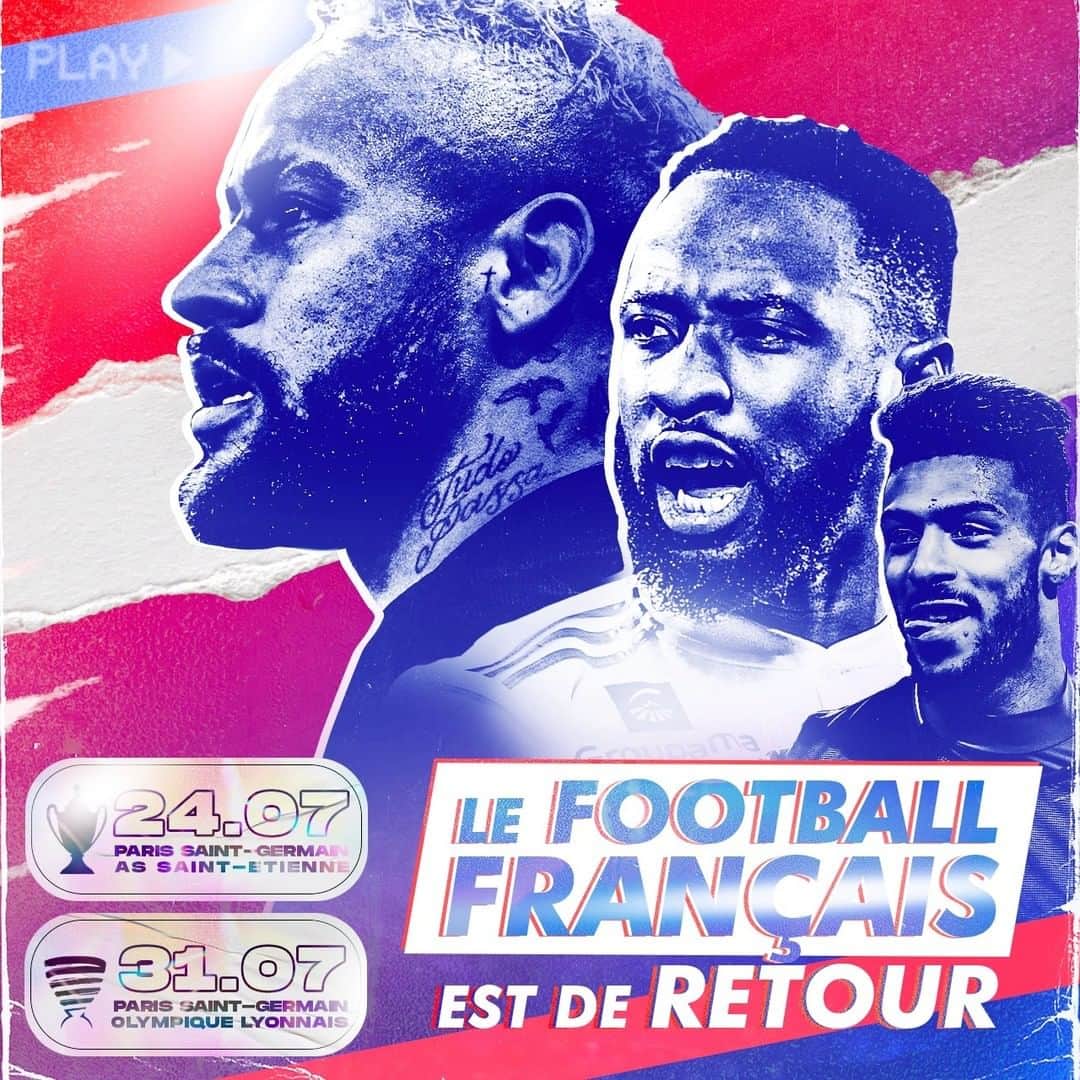 リーグ・アンさんのインスタグラム写真 - (リーグ・アンInstagram)「🔙 Après 4 mois d'attente, le football français est de retour ! 🔙  After four months of waiting, French football is back! . #CoupeDeFrance #CDLBKT #CoupeDeLaLigue #Finale #Paris #PSG #ASSE #SaintEtienne #OL #Lyon #Back #ComeBack #Retour」7月24日 0時02分 - ligue1ubereats