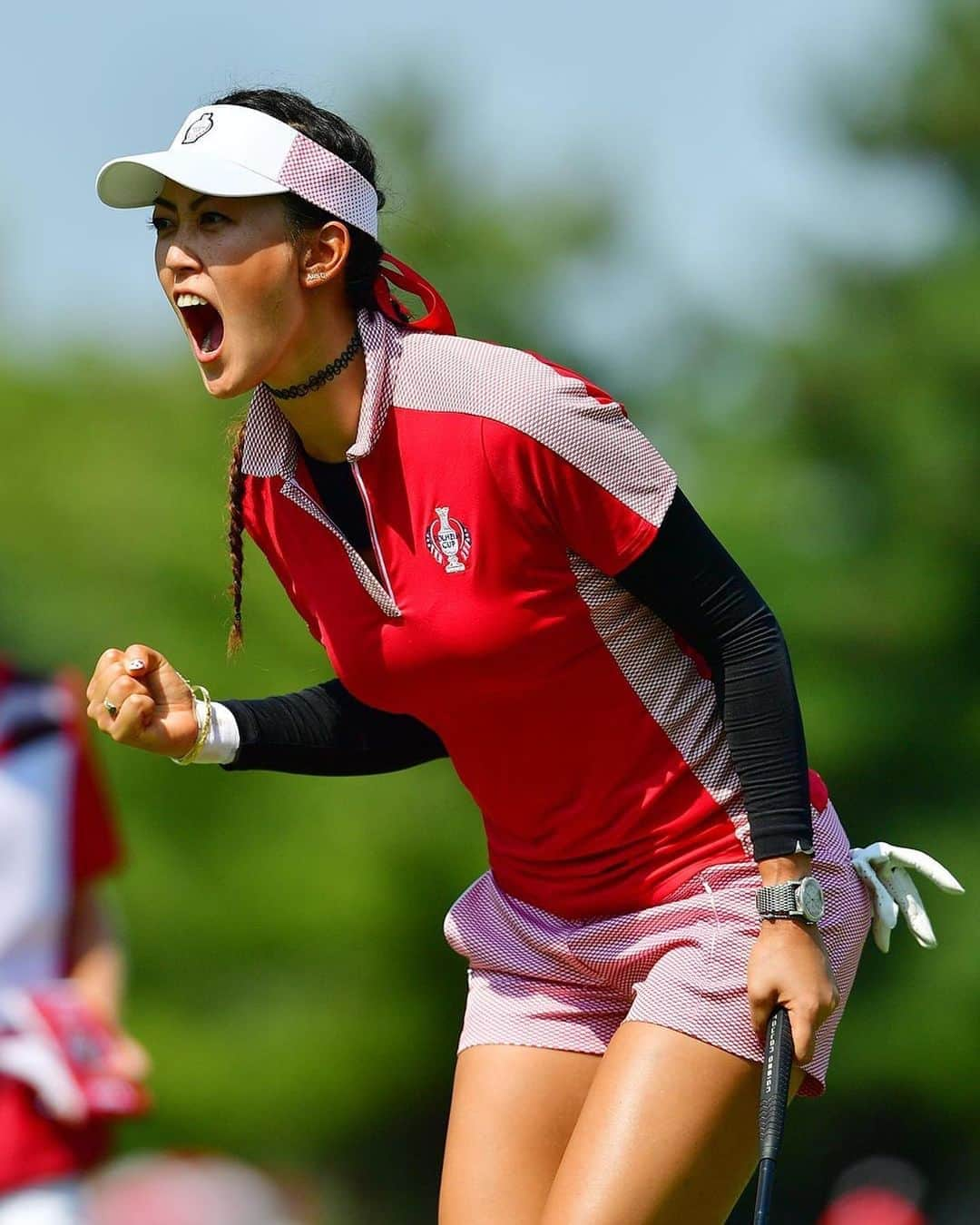 ミシェル・ウィーさんのインスタグラム写真 - (ミシェル・ウィーInstagram)「When @pat_hurst asks you to be her Assistant Captain for @thesolheimcup @solheimcupusa ...... 🤩🥳😱🇺🇸🇺🇸🇺🇸🇺🇸🇺🇸🇺🇸🇺🇸 #letsgooooo #TeamUSA #podmom」7月24日 0時04分 - michellewiewest