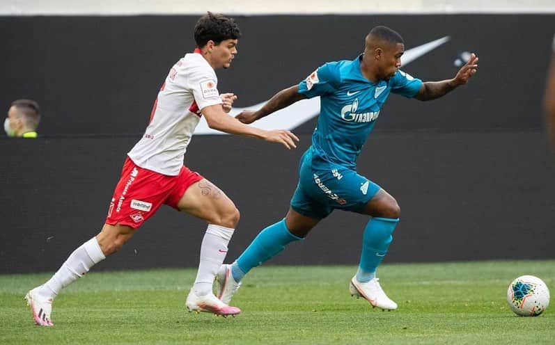 マウコム・フィリペ・シウヴァ・デ・オリヴェイラのインスタグラム：「⚽️💙🤍 #Final🙏🏽#vamoscomtudo💪🏾」
