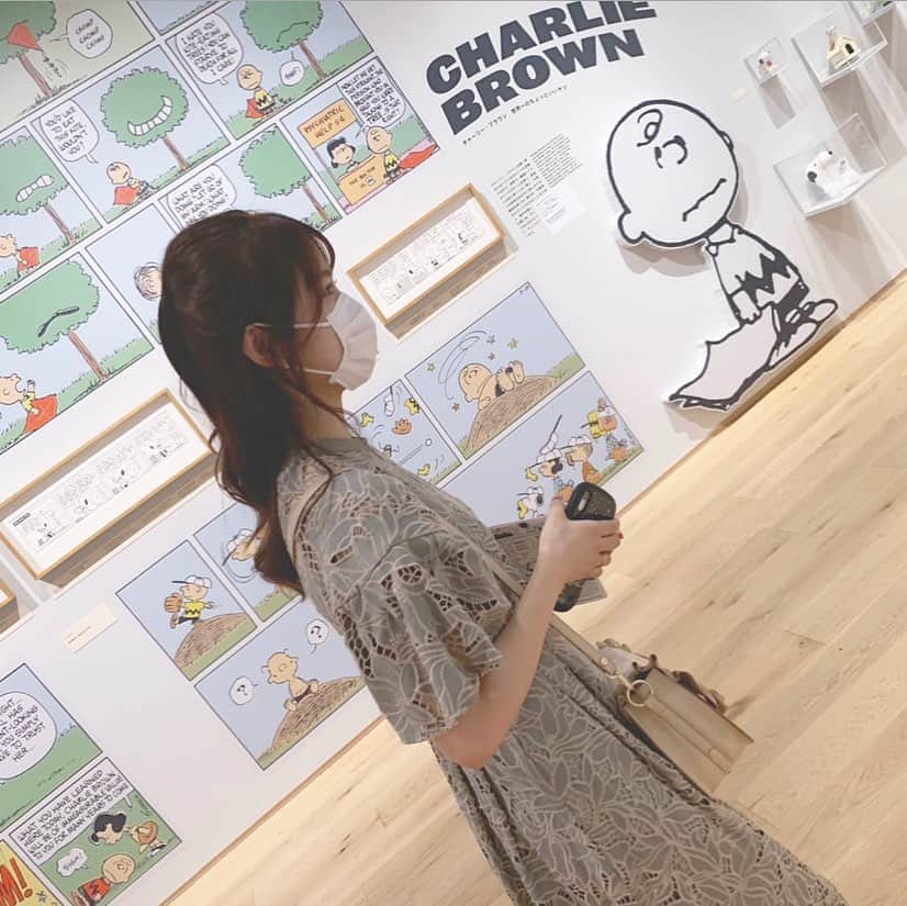 森みはるさんのインスタグラム写真 - (森みはるInstagram)「いつ撮ってたの？！だらけ、、！笑 スヌーピーの世界全部可愛かった最高だったいい夢見れそうおやすみ！！！ #スヌーピー#スヌーピーミュージアム」7月24日 1時24分 - miharu_mori