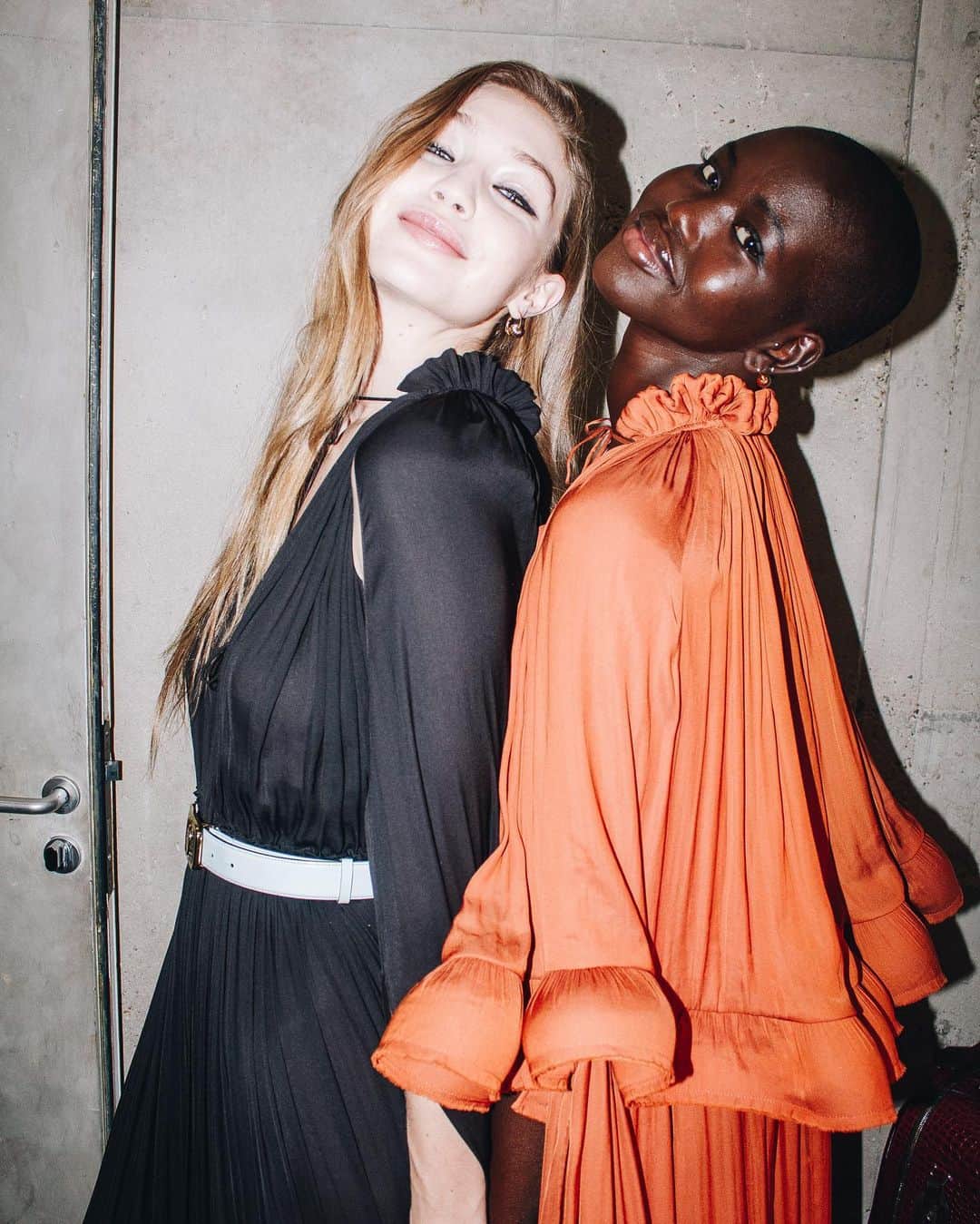 ランバンのインスタグラム：「Floaty and ethereal, the new Charmeuse dresses, available now via link in bio and in stores. #LanvinFW20 #Lanvin」