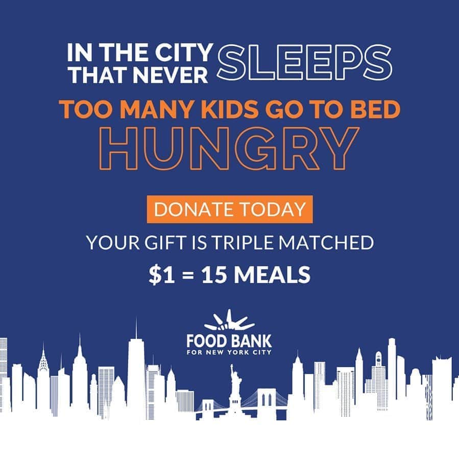 セリタ・エバンクスのインスタグラム：「Summer is very different this year for all of us, but especially for New York City families. Without the support of school meals and with many parents out of work because of COVID-19, more families than ever are showing up at food pantries and soup kitchens across the 5 boroughs. That’s why I’m supporting Food Bank For New York City. They are working hard to feed millions of New Yorkers- families, children, and the recently unemployed. Through the end of August, every $1 donated is matched, providing 10 meals to our neighbors in need. Join me and let’s make sure that this summer, food is one less thing parents have to worry about. #wearefornyc @foodbank4nyc #Foodbank4NYC *Link in my bio」