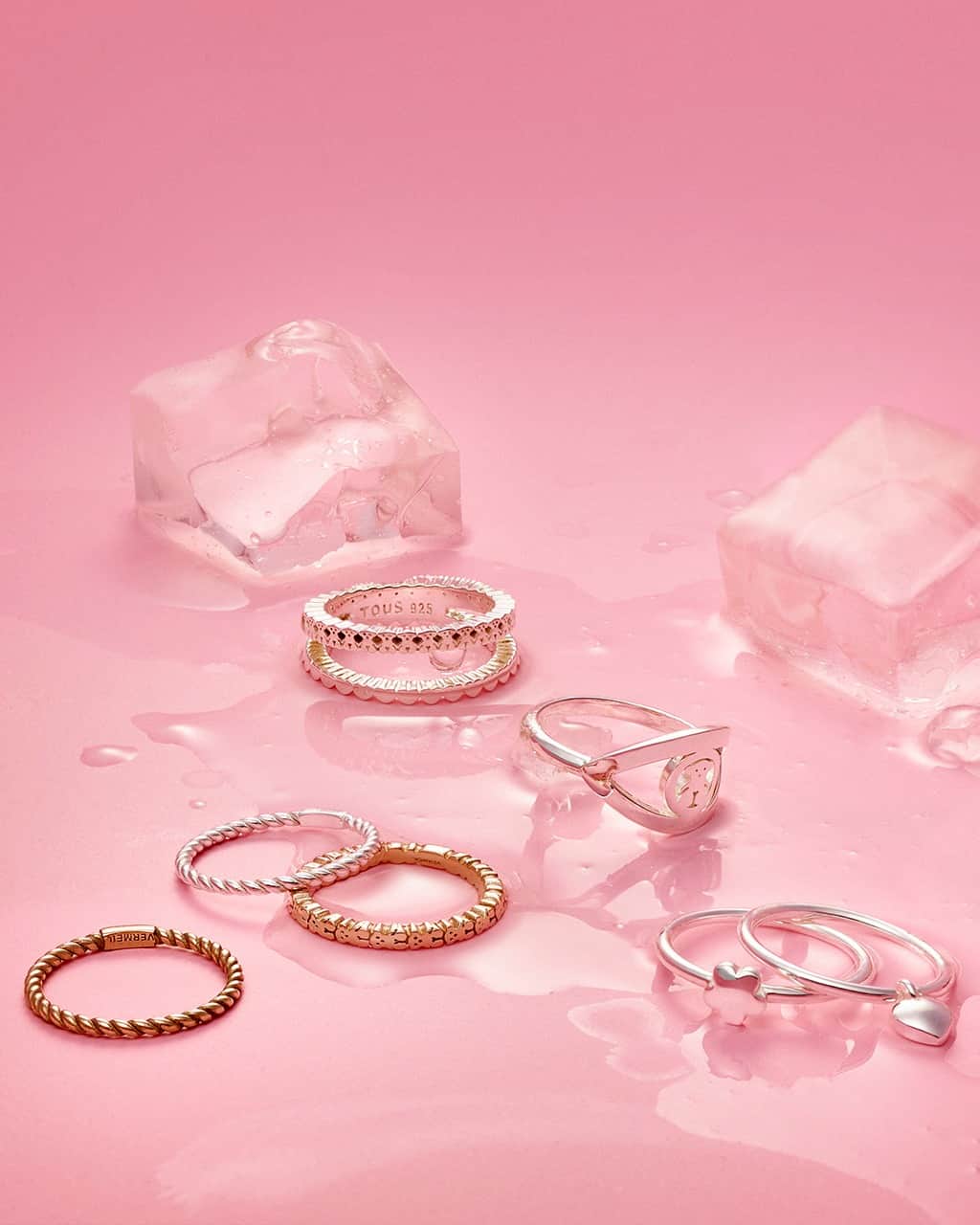 トウスさんのインスタグラム写真 - (トウスInstagram)「Cool rings for this summer. Combine them all! #StayTender #TOUSJewelry #TOUSLovers」7月24日 3時23分 - tousjewelry