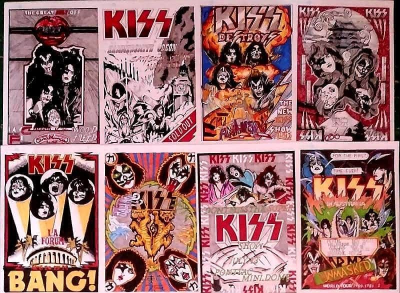 KISSさんのインスタグラム写真 - (KISSInstagram)「Staying busy with #KISS! Thanks to Howard Collins for sharing his KISS art with us. Howard spent quarantine creating these great posters. Nice work! #KISSARMYROCKS #KISSFanArt」7月9日 21時31分 - kissonline