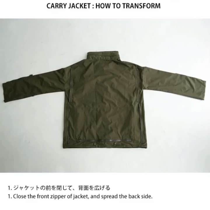 Shing02のインスタグラム：「@seaven.wear CARRY JACKET is out! e22.com/seaven Second pic is a sketch over 10 years old and I've shown it to many brands big and small, now it's finally out on my label. Sometimes it takes ideas 🧠💡 time to realize 🌱... and you think of more when you see it made #👀」