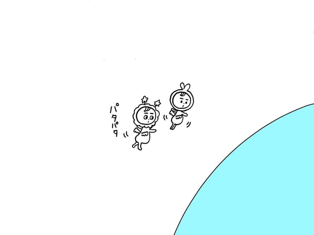 小田彩加さんのインスタグラム写真 - (小田彩加Instagram)「こんばんは〜🌙 パート4です  #4コマ　#4コマ漫画  #地球に行きたい　#宇宙人」7月9日 20時35分 - odachan_official