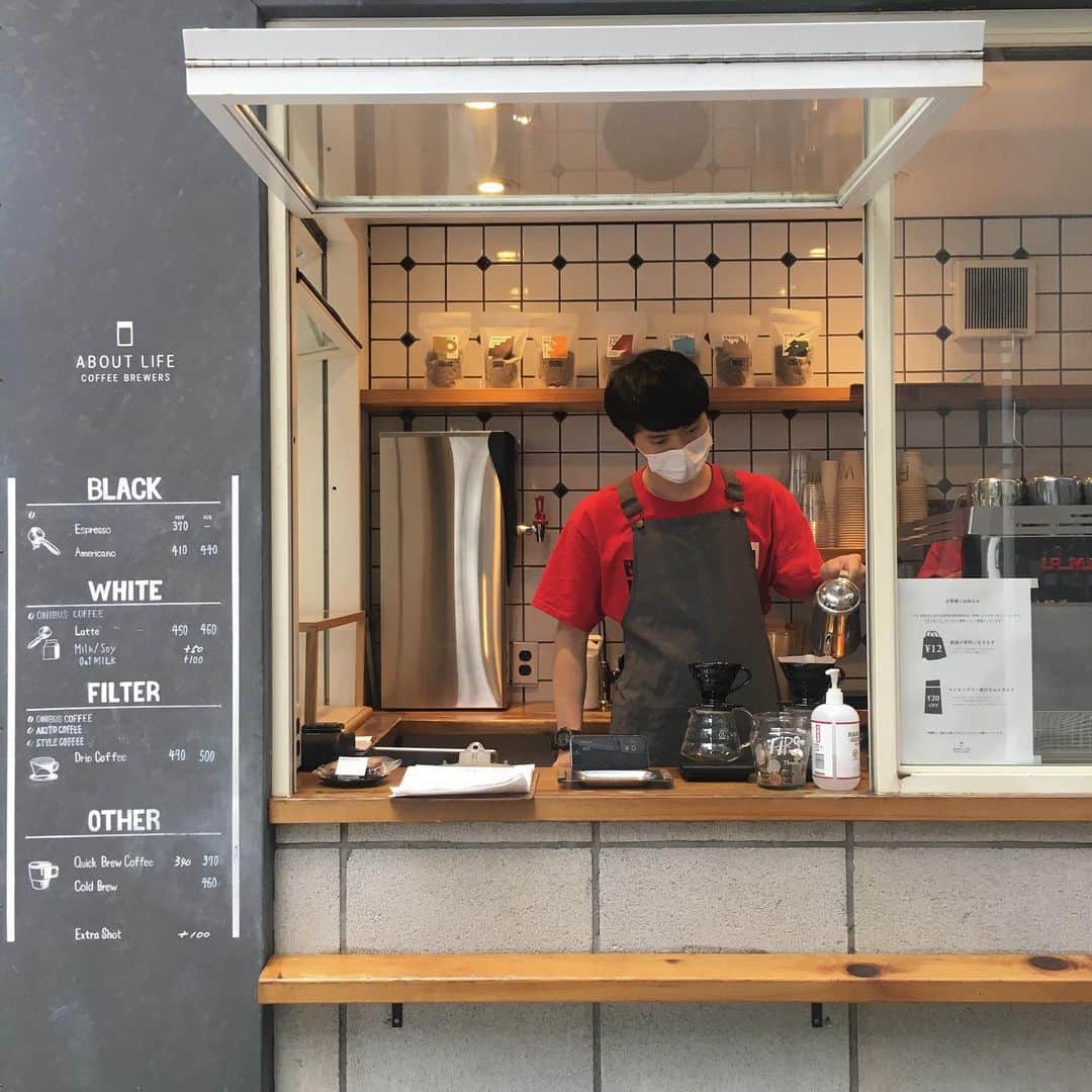 ABOUT LIFE COFFEE BREWERSのグルメインスタ