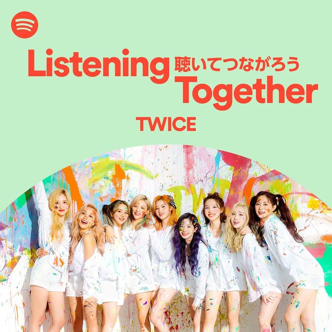 Spotify Japanさんのインスタグラム写真 - (Spotify JapanInstagram)「Spotifyで “聴いてつながろう" . 今、一緒に聴きたい音楽をアーティストが選曲しお届け！第10弾アーティストはTWICE！メンバーからの音声コメント入りプレイリストを♡してCHECK!!————————————————————————  #聴いてつながろう #聴いつな #ListeningTogether @jypetwice_japan @twicetagram #TWICE #Fanfare」7月9日 15時13分 - spotifyjp