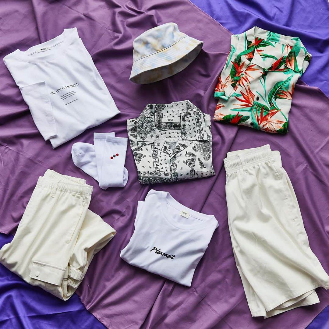 WEGOさんのインスタグラム写真 - (WEGOInstagram)「ㅤㅤㅤㅤㅤㅤㅤㅤㅤㅤㅤㅤㅤㅤ ✓color items -white- ￥330(tax in)～ ㅤㅤㅤㅤㅤㅤㅤㅤㅤㅤㅤㅤㅤㅤ #WEGO #ウィゴー #summer #fashion #color #カラー #white #ホワイト #白 #shirt #シャツ #tshirt #tシャツ #pants #パンツ #shorts #ショーツ #buckethat #バケットハット #socks #ソックス #ladies #レディース」7月9日 16時00分 - wego_official