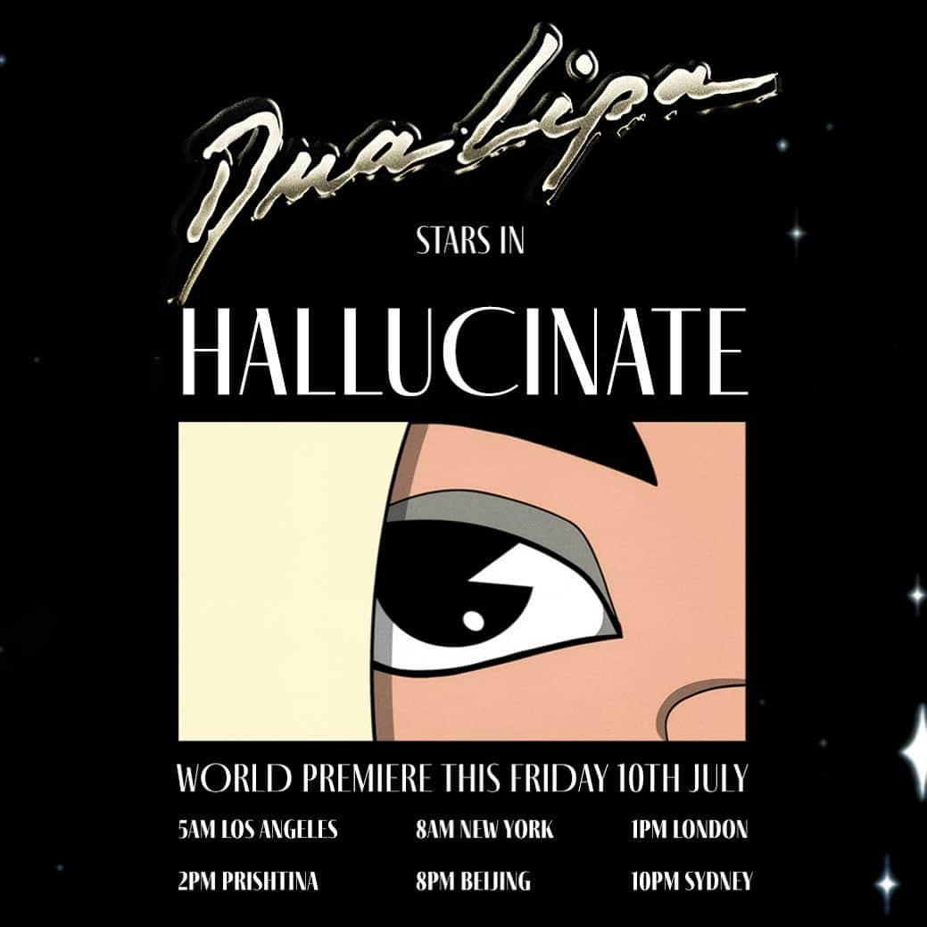 デュア・リパさんのインスタグラム写真 - (デュア・リパInstagram)「✨tomorrow✨ #hallucinate 🌕」7月9日 21時43分 - dualipa