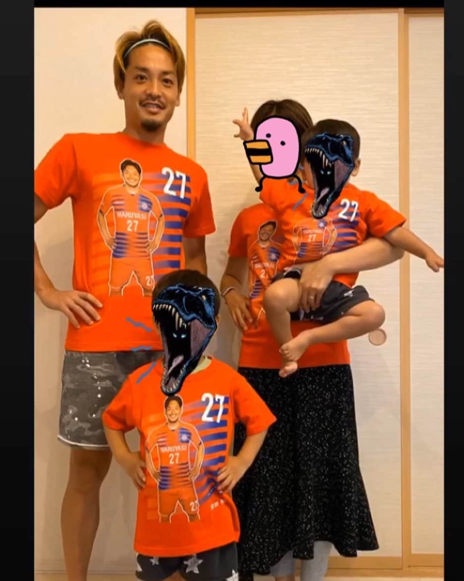津田知宏のインスタグラム：「完全にナメてます！！  #野村直輝 #大分トリニータ#10 #野村家」