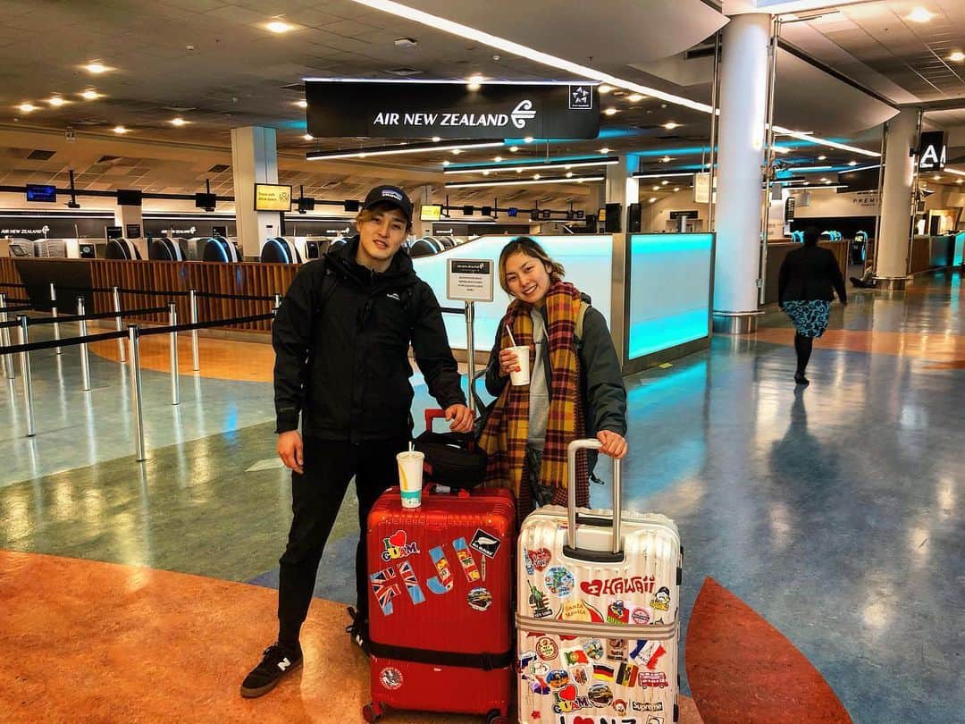 のインスタグラム：「See you New Zealand 🇳🇿」