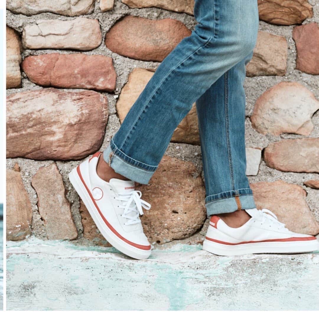のインスタグラム：「Looking for cool new sneakers without trashing the planet? Get your Komrads APL’s now! #vegansneakers #sustainablefashion」