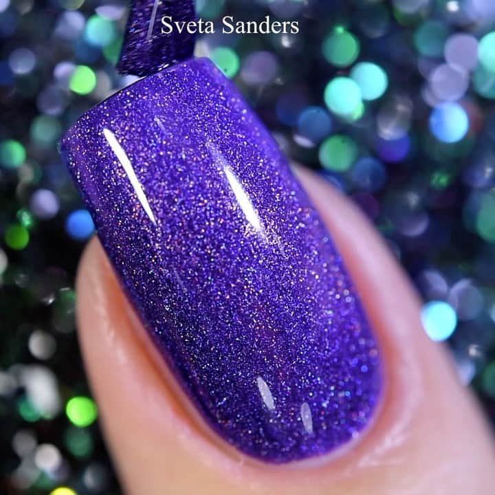 Sveta Sandersのインスタグラム：「#HoloTaco “Purple Slushie” 💜」