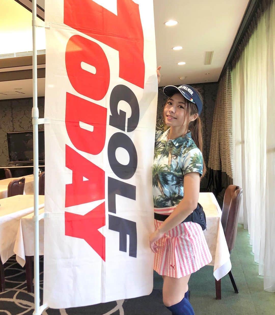 神崎美羽のインスタグラム：「半年ぶり！今シーズン第1戦目のGTB CUPでした！  ご参加いただいた皆様ありがとうございます☺️ 朝から土砂降りで降ったり止んだらのお天気でしたが久々のGTB CUPすごいたのしかったです✨  全力スライスとやっぱりアプローチが課題だなぁ😚  一緒に回った皆様、たくさん教えてくれてありがとうございました⛳️✨  #golf #ゴルフ　#ゴルフ女子　#golfstagram #golfswing #golflife #golfwear #golfgirl #golftoday #GT birdies #紫あやめ36」