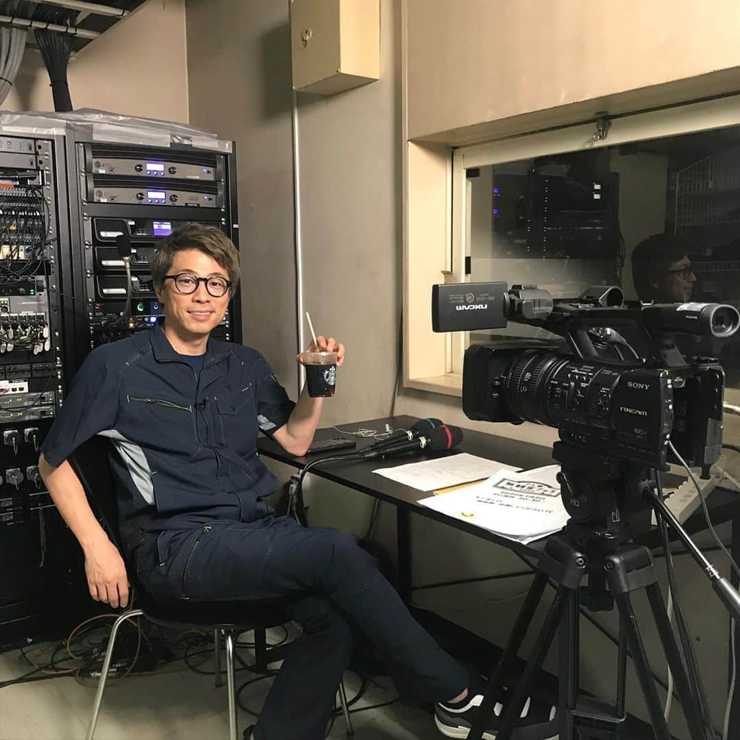 田村淳のインスタグラム：「宇宙ステーションにいる風の写真が撮れたよ^_^」