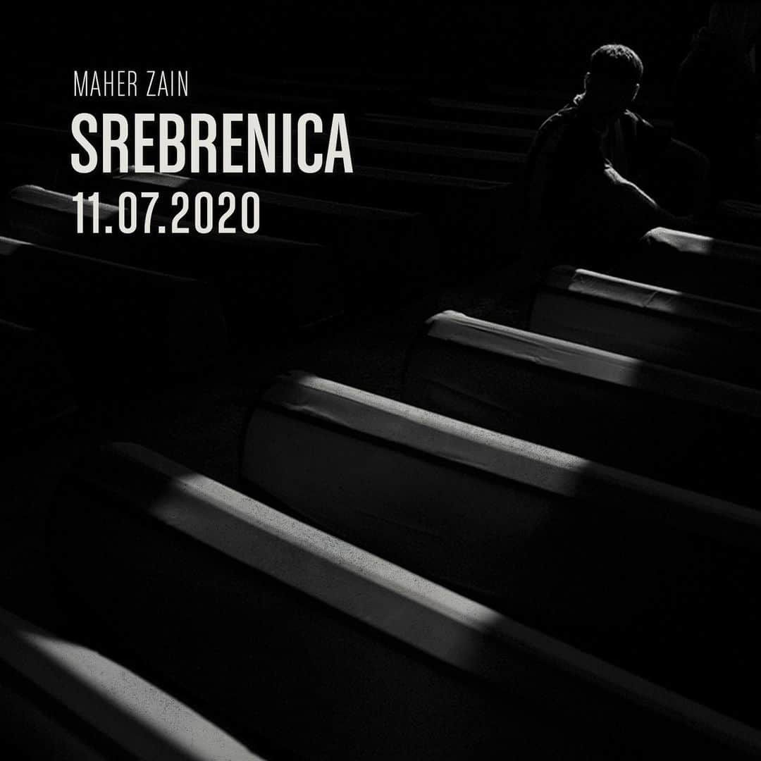 マヘル・ザインさんのインスタグラム写真 - (マヘル・ザインInstagram)「#NewSong #Srebrenica #StayTuned #NeverForgetSrebrenica」7月10日 1時13分 - maherzainofficial