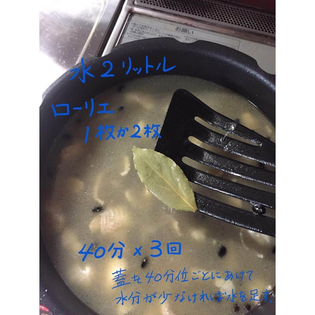 北野貴之さんのインスタグラム写真 - (北野貴之Instagram)「食べるプロテインこと、ブラジル伝統料理フェジョン。 初めて鶏皮と、ホルモン入りのフェジョンクッキングでしたが、めっちゃめちゃ美味しくできました！ 将来父になったときに、我が子に父にしかできない手料理、スタミナ&アスリート飯。 愛魂のご飯ができる日を。  #ほっかも#手料理#あっ#塩入れます#水入れたときに」7月10日 7時01分 - takashi_kitano