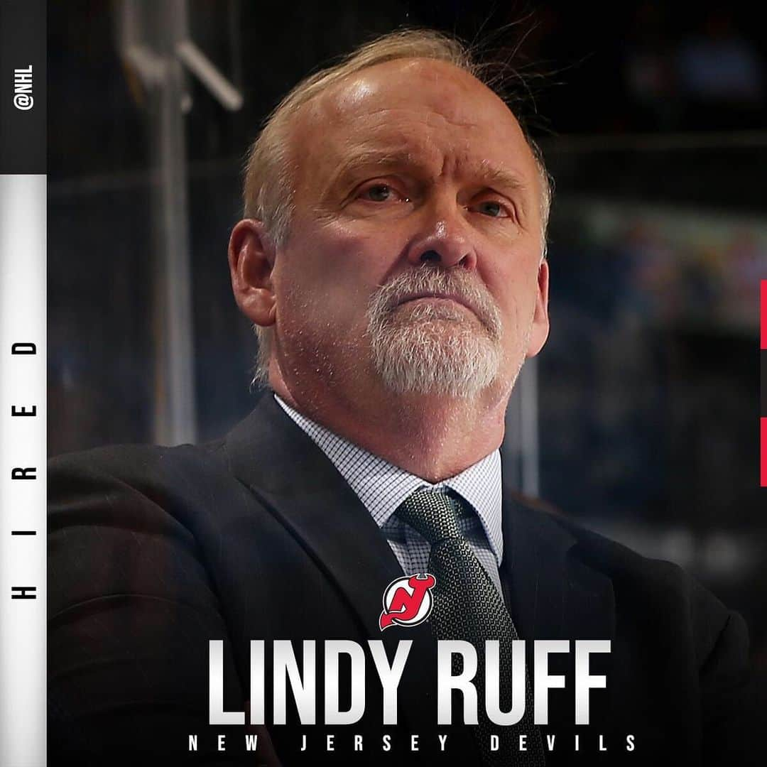 NHLさんのインスタグラム写真 - (NHLInstagram)「The @NJDevils have hired Lindy Ruff as their new head coach and named Tom Fitzgerald Executive Vice President/General Manager.」7月10日 1時47分 - nhl