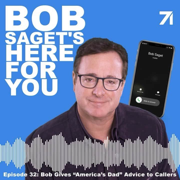 ボブ・サゲットのインスタグラム：「I LOVED this Episode #32 OUT TODAY —Where I get to call people who need to chat. Long Titled: “Bob Gives “America’s Dad” Advice to Sorority Girls, Callers and Helps Someone Plan a Wedding.” @spotifypodcasts @Spotify @Studio71US —FOLLOW & Listen: spoti.fi/3gGCMKV @spotifyuk @spotifyspain @spotifyfrance @spotifydanmark @spotifynorge @spotifycanada @spotifyaunz @spotifysweden @spotifysa @spotifypoland @spotifyde @spotifyasia @spotifymx @spotifynl @spotifyjp @spotifyindia @spotifyarabia @spotifyargentina @spotifyitaly @studio71us @studio71official @studio71uk @studio71it @studio71fr #comedypodcasts #podcasts #podcastshow #podcast」