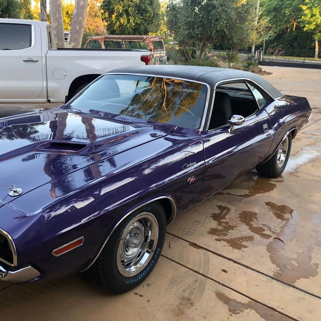 Classics Dailyさんのインスタグラム写真 - (Classics DailyInstagram)「Here’s your chance to own some American history! Who needs this 1970 Dodge Challenger R/T 440  equipped with a 4speed?  _ Recent restoration by Randy Anderson of Walker Evans Racing out of Riverside, CA.  $42,000  _ Contact @WalkerEvansRacing by DM for more details.  _ #mopar #dodge #classiccar #musclecar #hotrod # #restomod #classicsdaily #streetrod #protouring #streetcar #customcar #camaro #dodgechallenger #70challenger #prostreet  #hotrods #classiccars」7月10日 2時50分 - classicsdaily