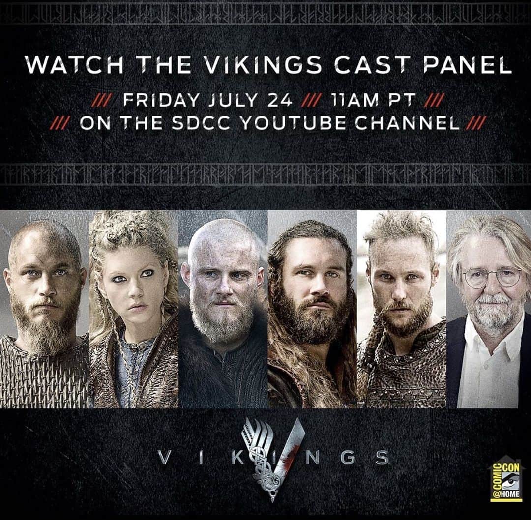 キャサリン・ウィニックさんのインスタグラム写真 - (キャサリン・ウィニックInstagram)「The Vikings gang is back together! Who’s ready for this years Virtual Comic Con Panel?」7月10日 2時58分 - katherynwinnick