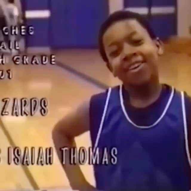 アイザイア・トーマスのインスタグラム：「#TBT I had something to prove back then too 🏁」