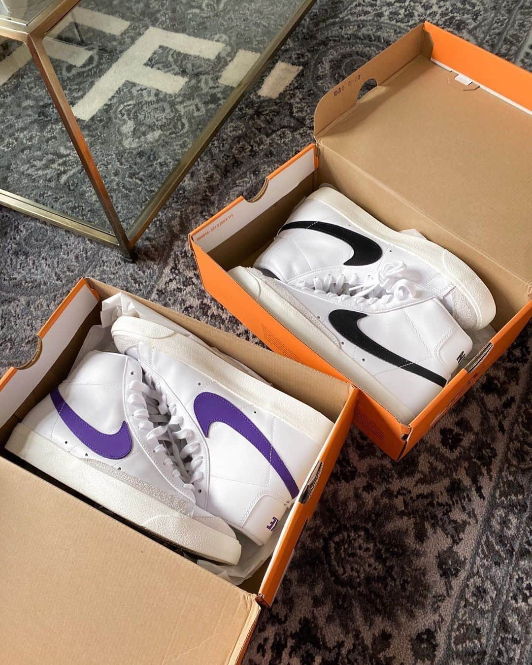 ASOSさんのインスタグラム写真 - (ASOSInstagram)「💜or 🖤? 📸 @asos_syana (she/her) 🔎 Nike Blazer Mid '77 in purple (1612809) and black (1665196)」7月10日 15時01分 - asos