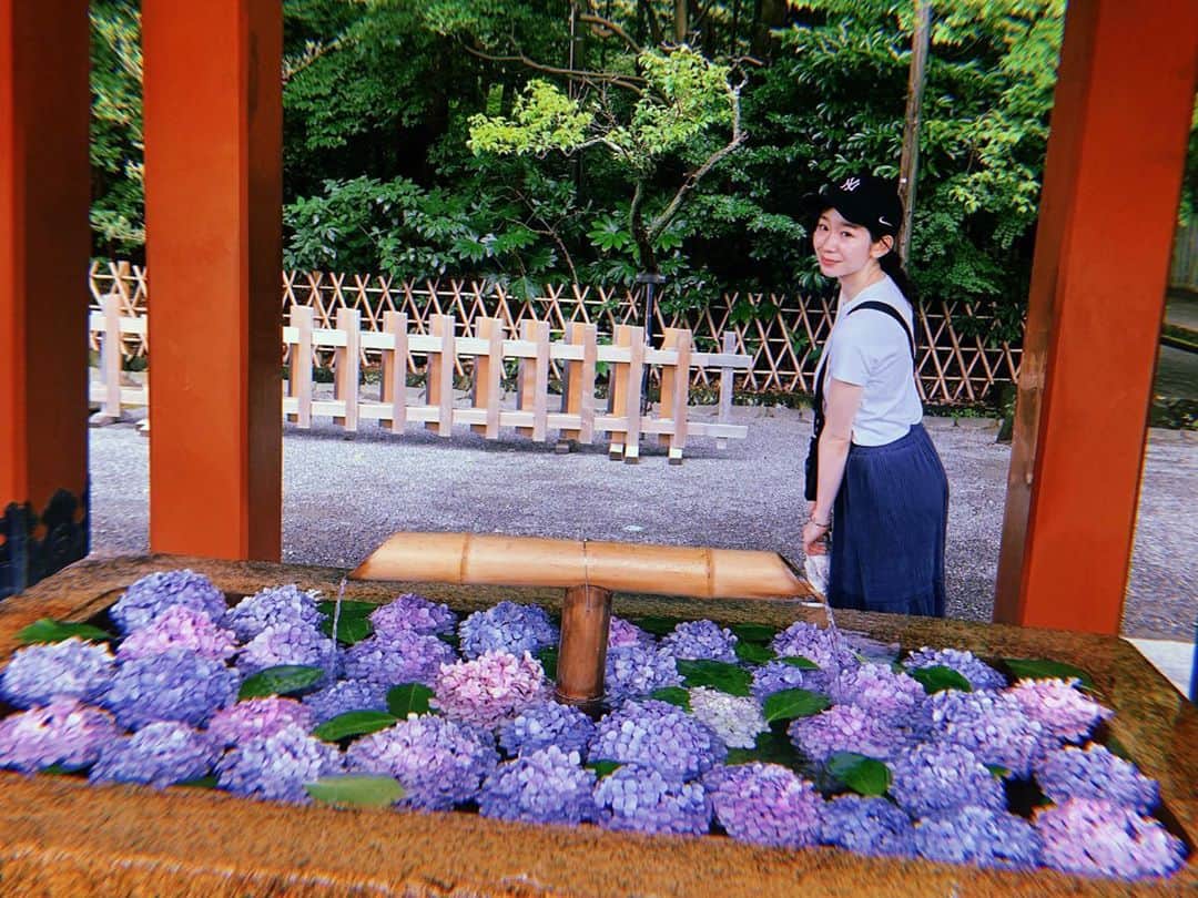 橘花梨さんのインスタグラム写真 - (橘花梨Instagram)「写り込んじゃったえへへ🥰 #鎌倉散歩」7月10日 8時18分 - tachibana_karin