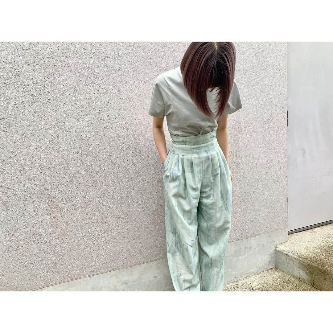 西脇彩華さんのインスタグラム写真 - (西脇彩華Instagram)「＊ mint 🌿 #ootd」7月10日 8時29分 - chapon_930