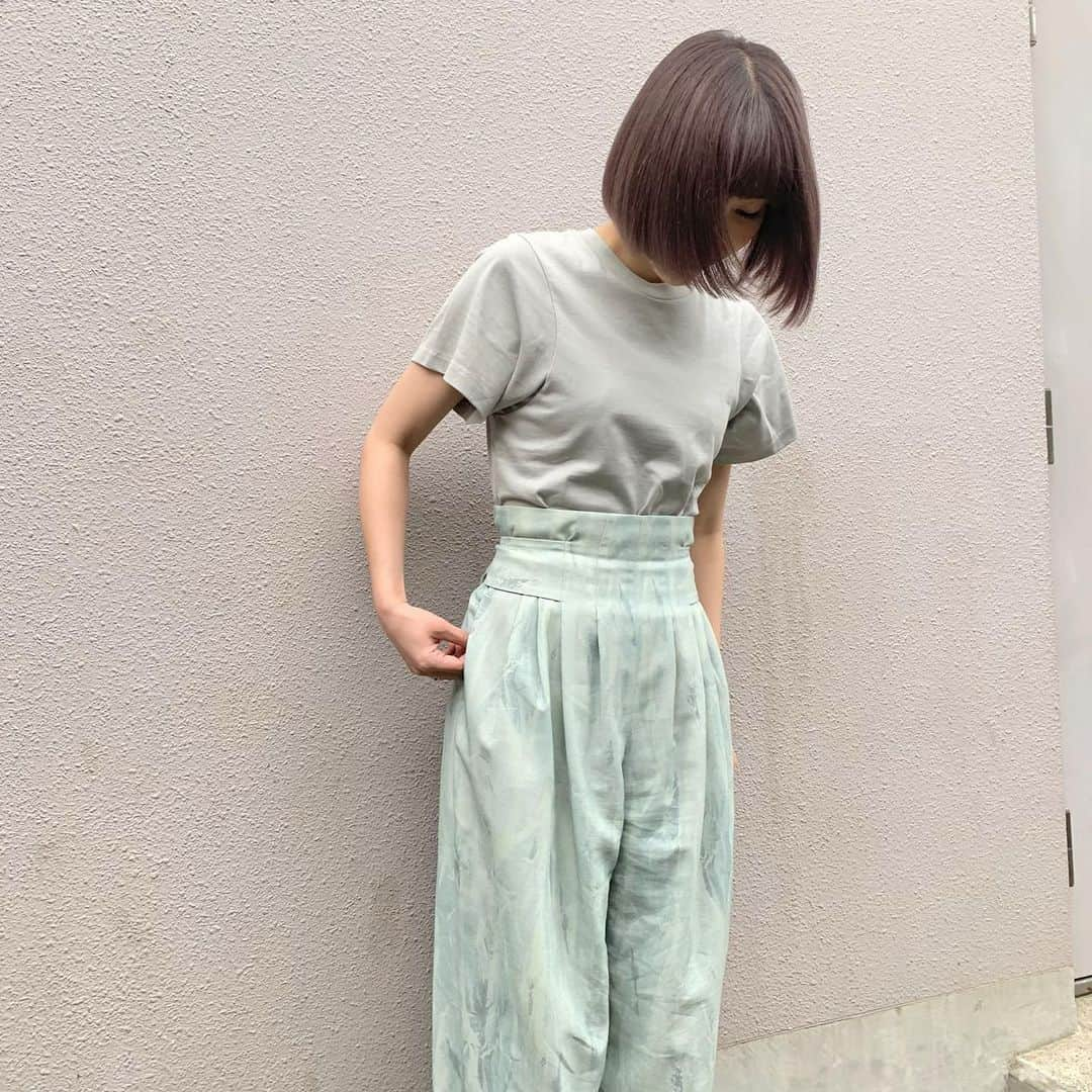 西脇彩華さんのインスタグラム写真 - (西脇彩華Instagram)「＊ mint 🌿 #ootd」7月10日 8時29分 - chapon_930