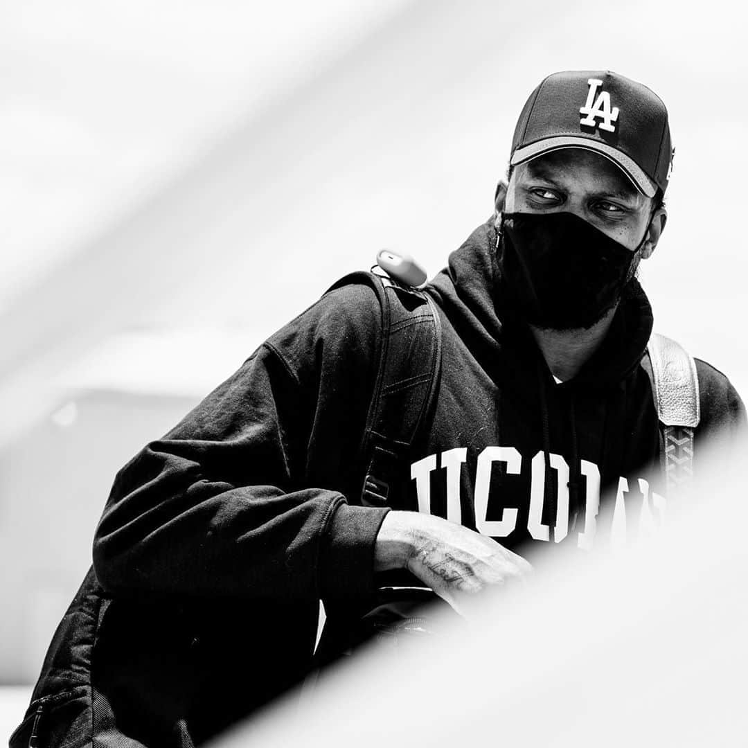 ルディ・ゲイのインスタグラム：「Mask szn」