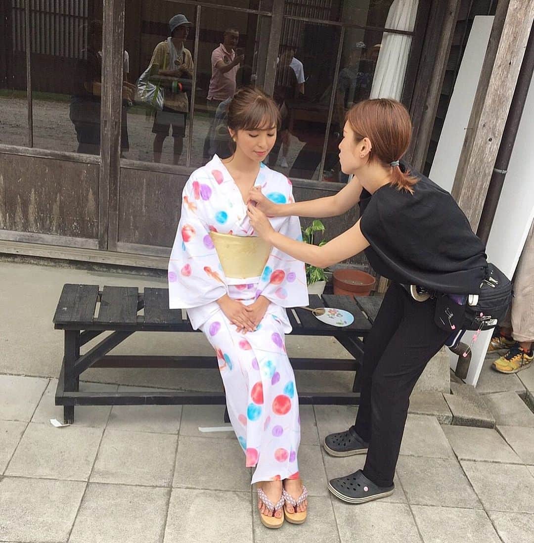 のインスタグラム：「𓇼･*:.｡. 𓇼.｡.:*･𓇼ﾟ*｡＊｡*ﾟ𓇼 今夜18:00〜 @abema_official  サマーナイトフェスティバルGⅡ に本日から3日間出演しますーっ♡🚲  夏らしく浴衣でのリモートです🎐 ぜひみてね☺︎🍉  𓇼･*:.｡. 𓇼.｡.:*･𓇼ﾟ*｡＊｡*ﾟ𓇼  #abematv」
