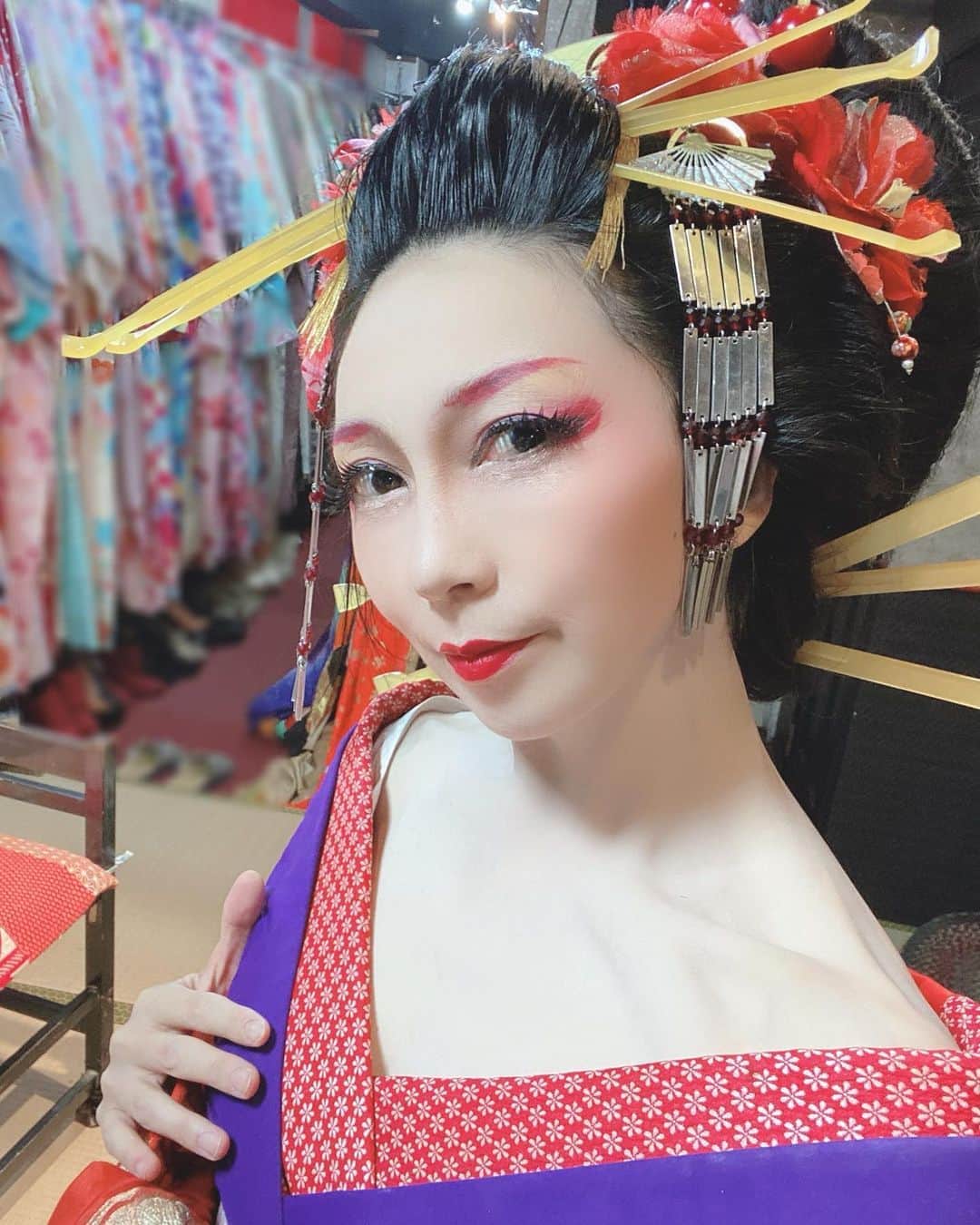 井川ちさと（新尾きり子）のインスタグラム：「元気(｡6v6)๗💛๒(•∀•｡)OK﻿ #서시 🌟 213」