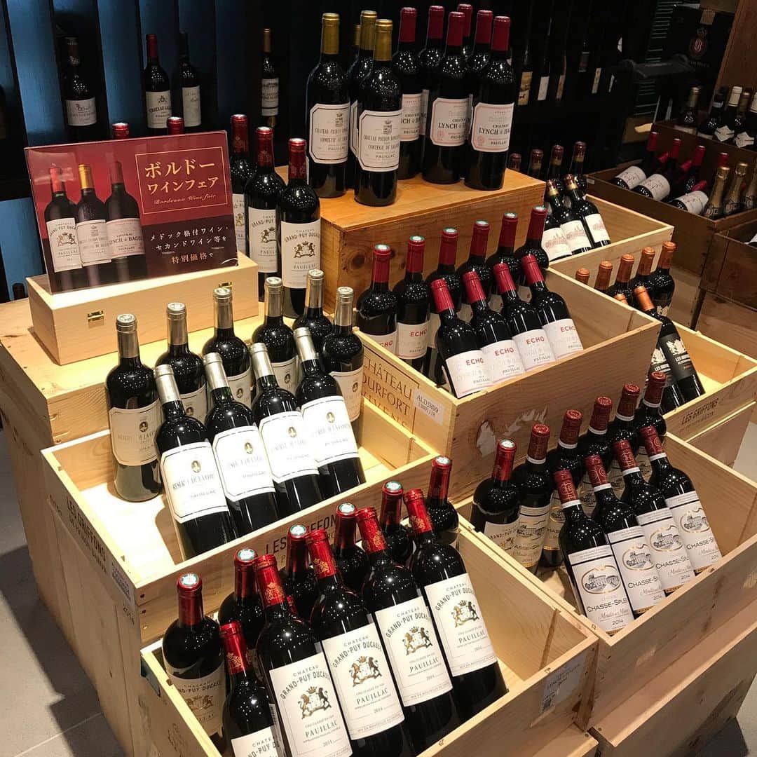 アカデミー・デュ・ヴァン Academie du Vinのインスタグラム：「ボルドーワインフェア🍷開催中❣️」