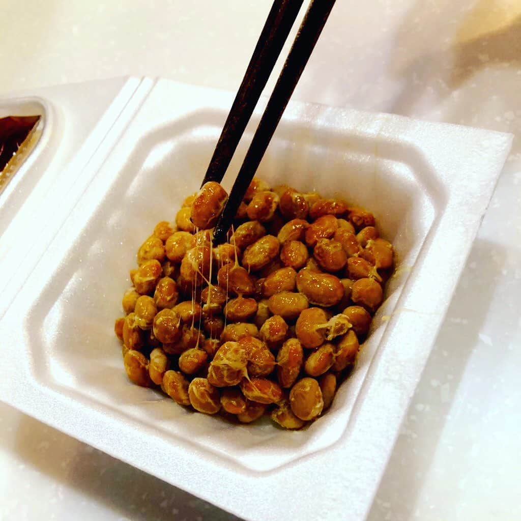 川坂勇太のインスタグラム：「いろいろあって初納豆になった。 記録として。  #納豆」