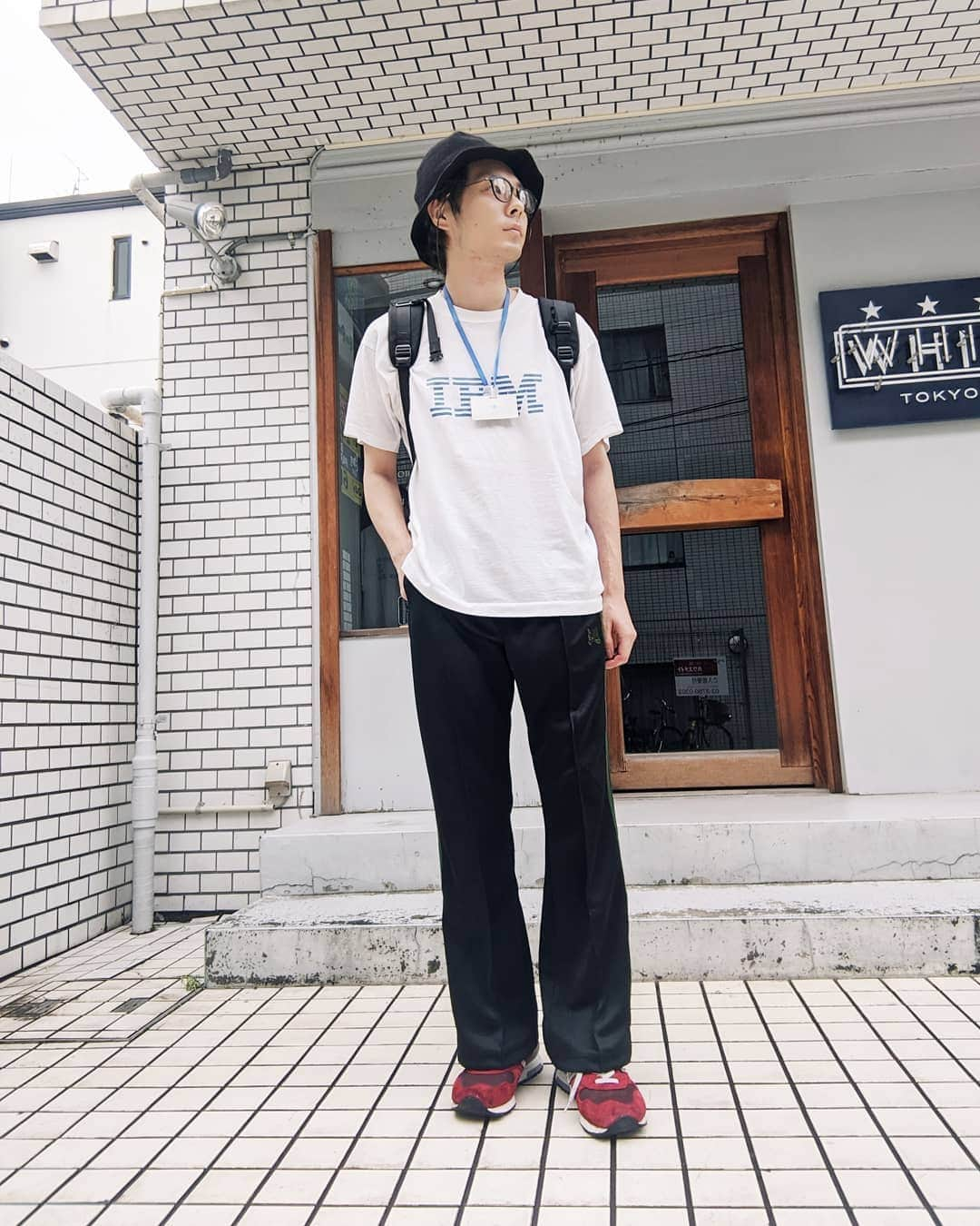 時田健太さんのインスタグラム写真 - (時田健太Instagram)「snap☆  shirt  nitako  pants needles  shoes New Balance  最近はブーツカットが定番☺」7月10日 12時36分 - tokikenta