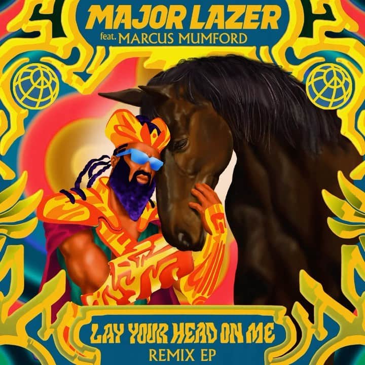 メジャー・レーザーのインスタグラム：「enlisted some legends for this remix ep - out now」