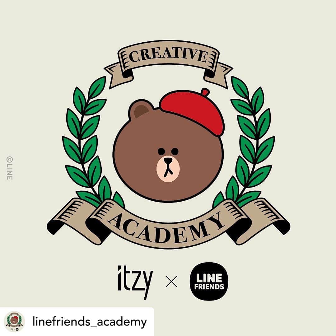 LINE FRIENDSさんのインスタグラム写真 - (LINE FRIENDSInstagram)「Posted @withregram • @linefriends_academy Creative Academy welcomes ITZY (@itzy.all.in.us) to the class of 2020. Come and join the admissions ceremony!🎉 ⠀ July 12th, 2:30PM (KST) @ V LIVE 👉🏻Link in bio ⠀ #ITZY #LINEFRIENDS #MIDZY #CreativeAcademy #EntranceCeremony」7月11日 0時31分 - linefriends
